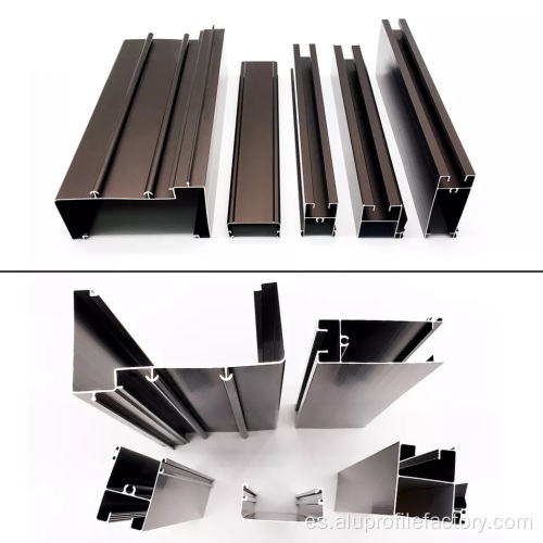 Sistema de perfil de pared de cortina de estructura de acero